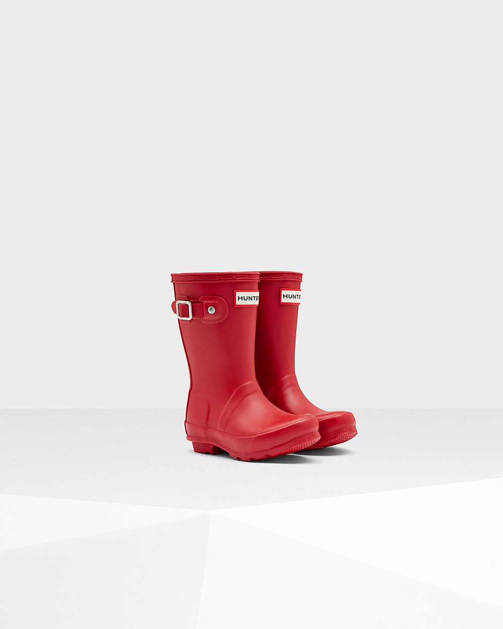 Kids Hunter Rain Boots Red - Original Little - 3104792-YF